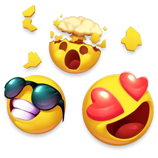 Emoji κέρδους – Bubbles