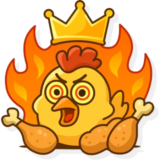 Φλεγόμενο κοτόπουλο – Chicken Banana
