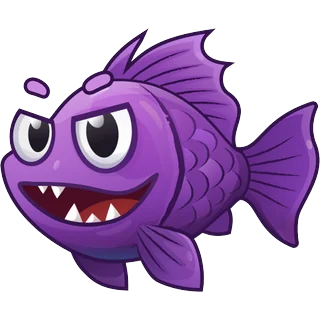 Μοβ ψάρι – Fish Boom