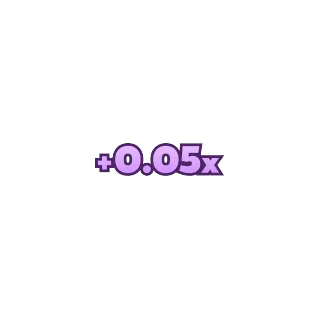 Πολλαπλασιαστής (+0,05x) – Frog Jump